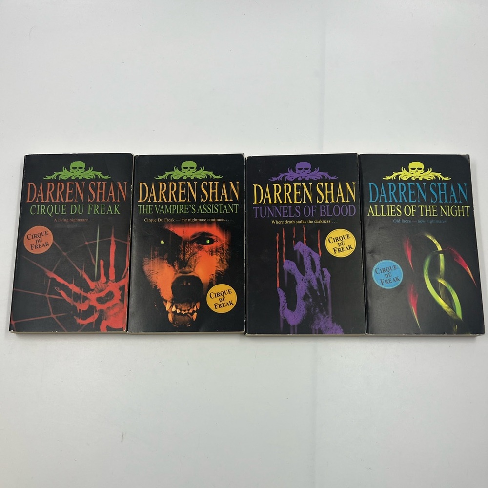 Cirque Du Freak Books X 4 Darren Shan